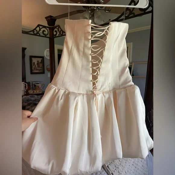 Oh Polly White Mini dress - Picture 2 of 6